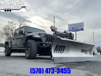 New SnowDogg MD75 Stainless Snow Plow