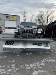 New SnowDogg MD75 Stainless Snow Plow
