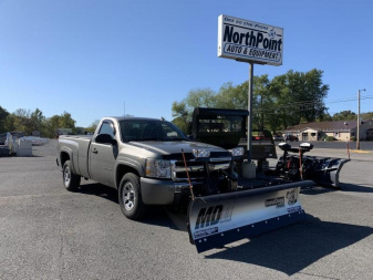 New SnowDogg MD75 Stainless Snow Plow