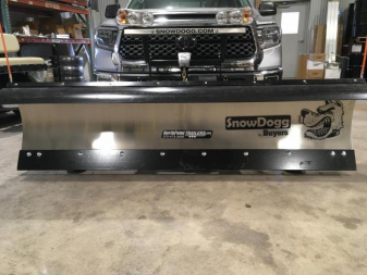 New SnowDogg MD75 Stainless Snow Plow