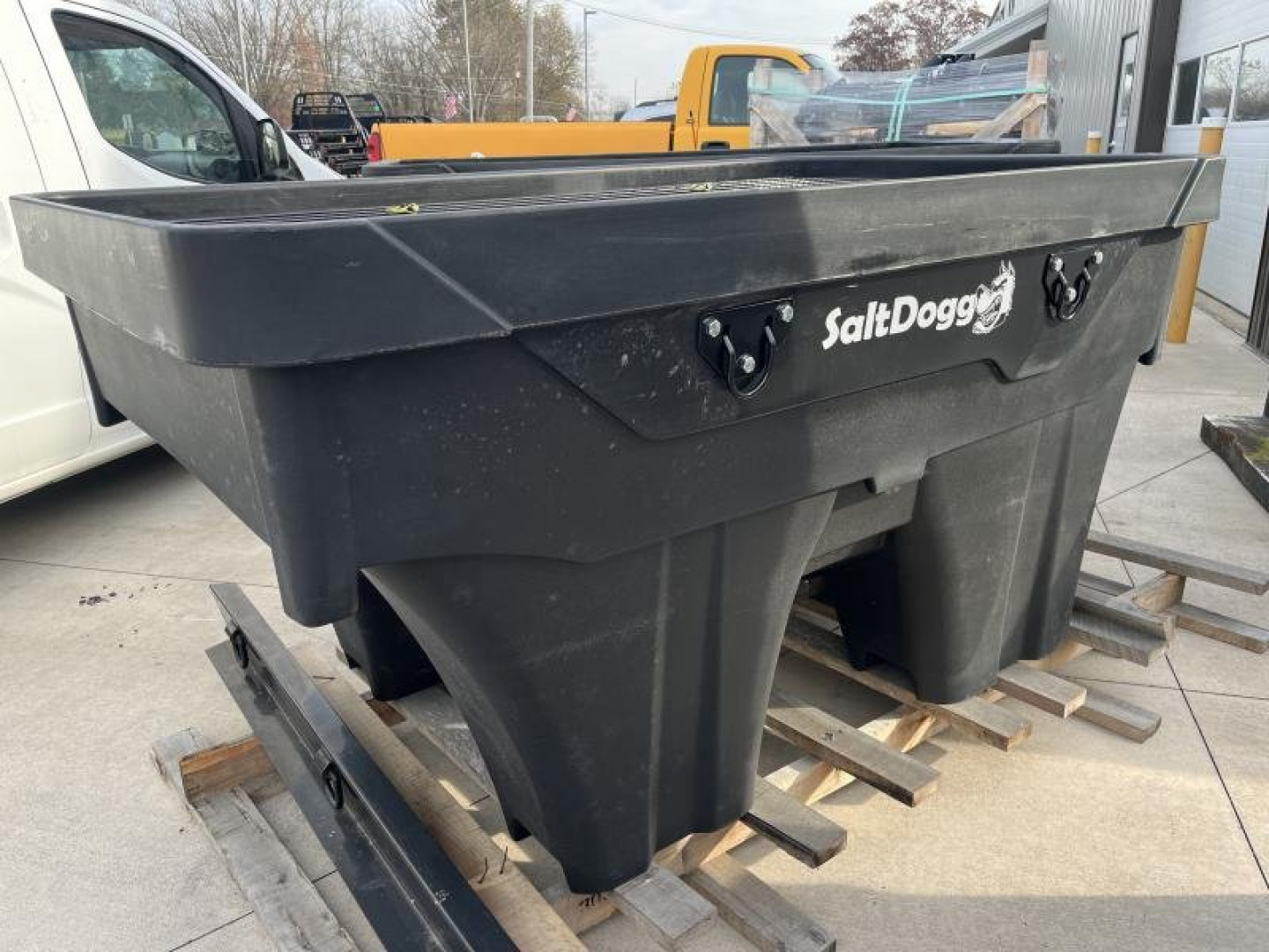 New SaltDogg 1.5 Cu. Yd. In Bed Spreader - SHPE1500