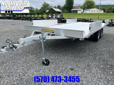 New 2026 Aluma 88x18 - 4-Place ATV Deckover Trailer
