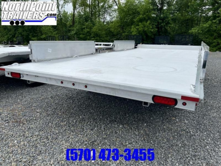 New 2026 Aluma 88x18 - 4-Place ATV Deckover Trailer