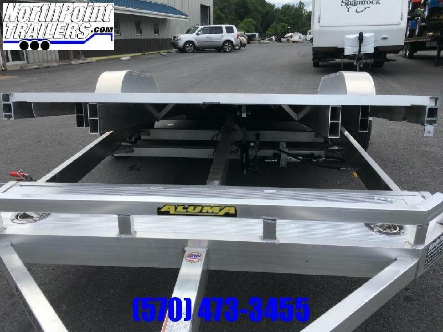 New 2026 ALUMA 8218 TILT CAR HAULER