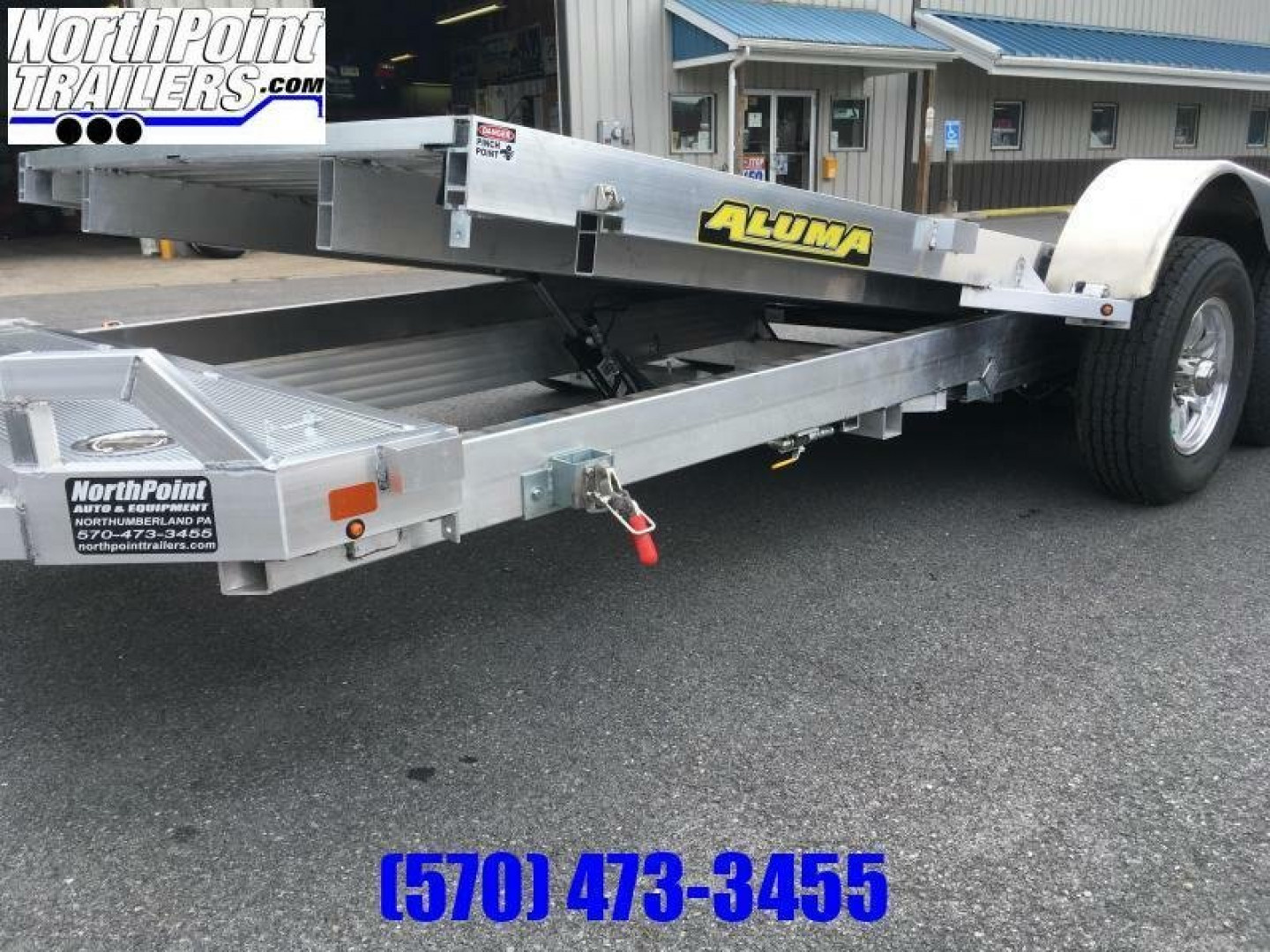 New 2026 ALUMA 8218 TILT CAR HAULER