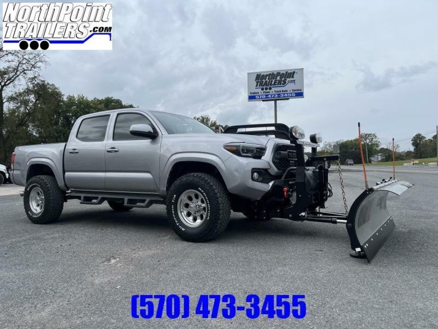 New SnowDogg MD68 Stainless Snow Plow - 6'8" Straight Blade