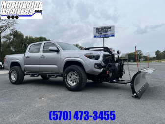 New SnowDogg MD68 Stainless Snow Plow - 6'8" Straight Blade