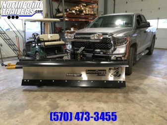 New SnowDogg MD80 Stainless Snow Plow - 8' Blade