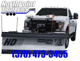 New SnowDogg HD75 II Stainless Snow Plow - 7'6  Straight Blade