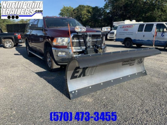 New SnowDogg EX85 Stainless Snow Plow - 8'6  Straight Blade