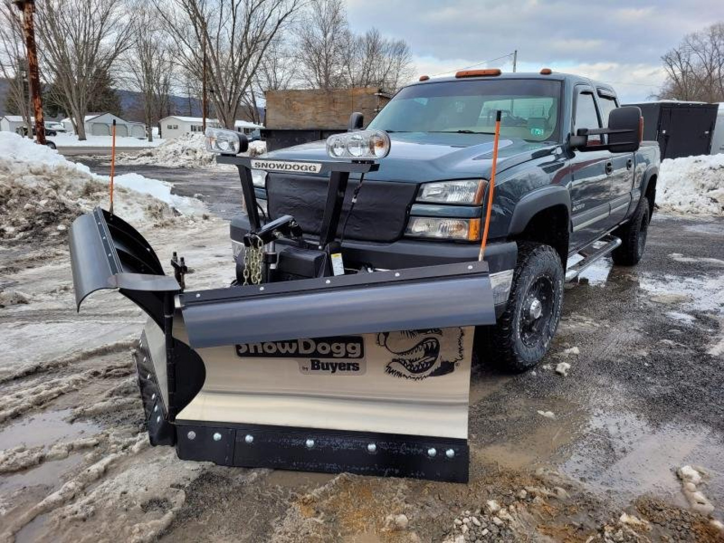 New SnowDogg - 8.5' Stainless V-Plow - VXF85 II Snow Plow