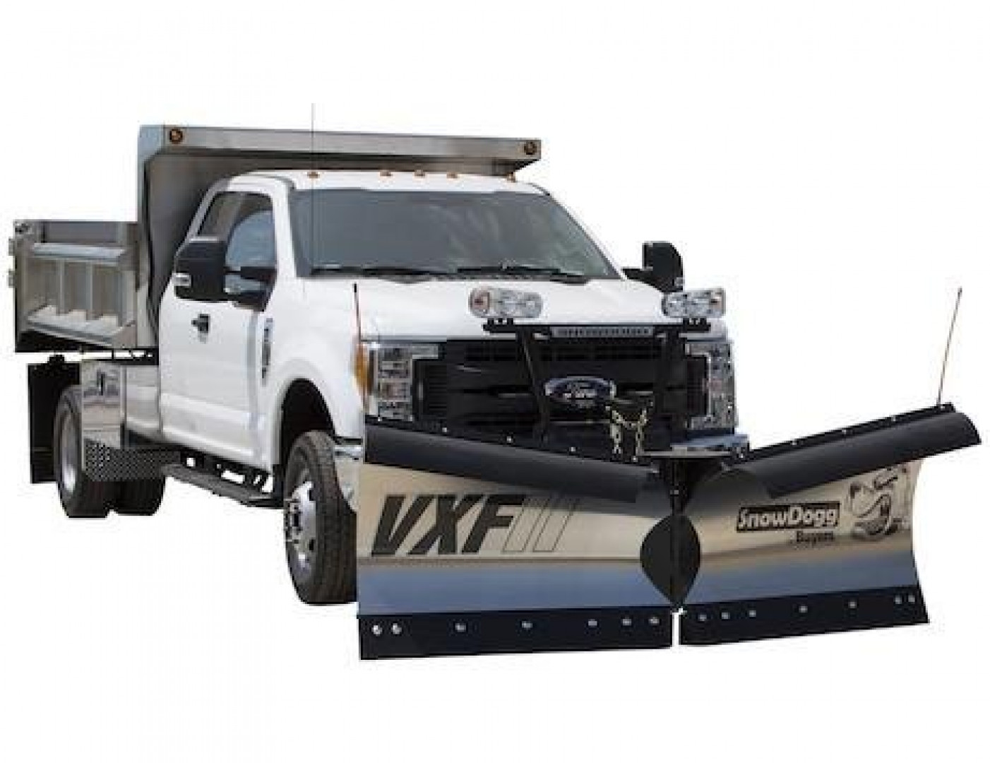 New SnowDogg - 8.5' Stainless V-Plow - VXF85 II Snow Plow