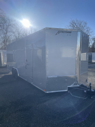 New 2025 Homesteader 8 x 24' - Silver - 7' Interior - 5.2k TORSION AXLES - E-TRACK
