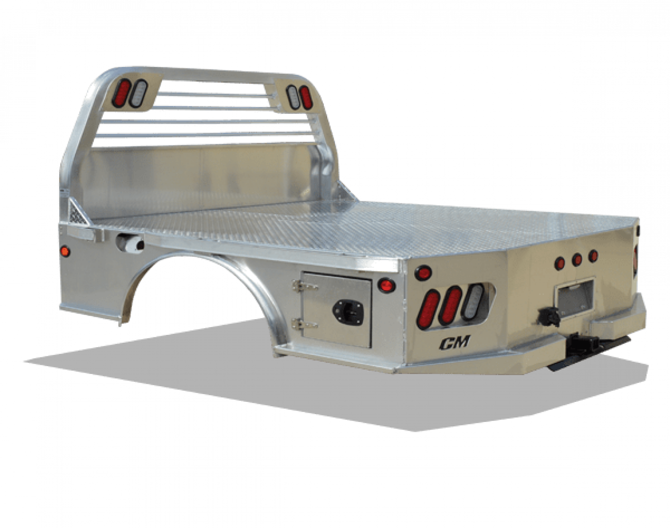 New CM TRUCK BEDS ALSK - DRW Long Bed - Skirted_57 C/A_42 FR Truck Bed