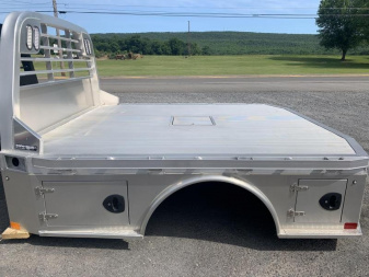 New CM TRUCK BEDS ALSK - DRW Long Bed - Skirted_57 C/A_42 FR Truck Bed