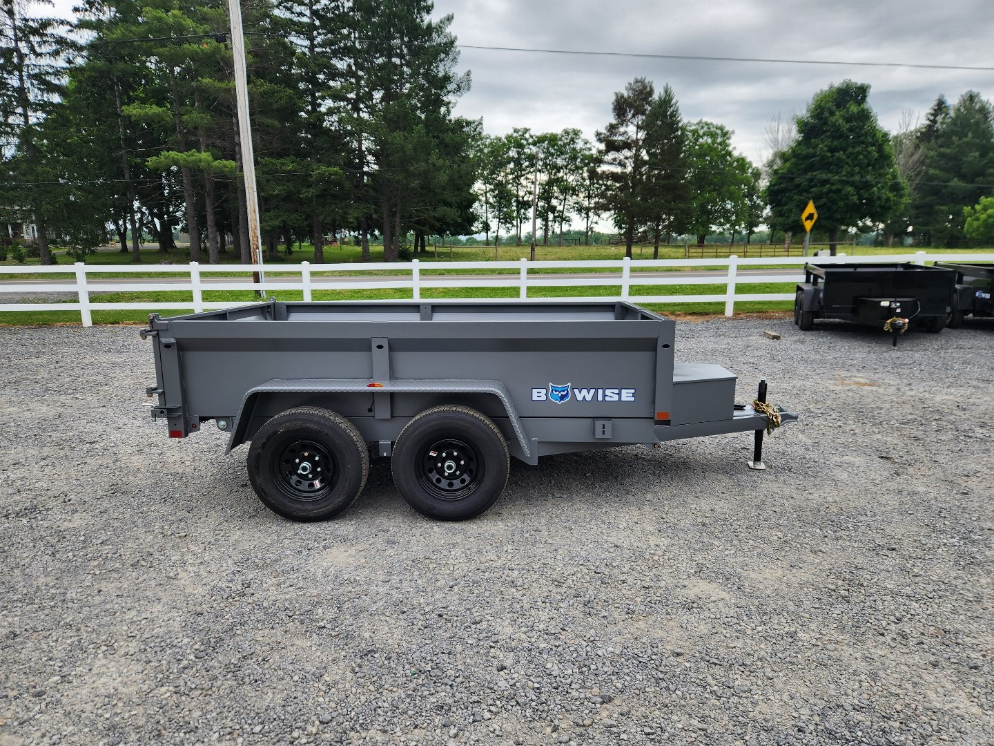 New 2026 BWISE DT10 72x10 10K Tandem Axle Dump Trailer