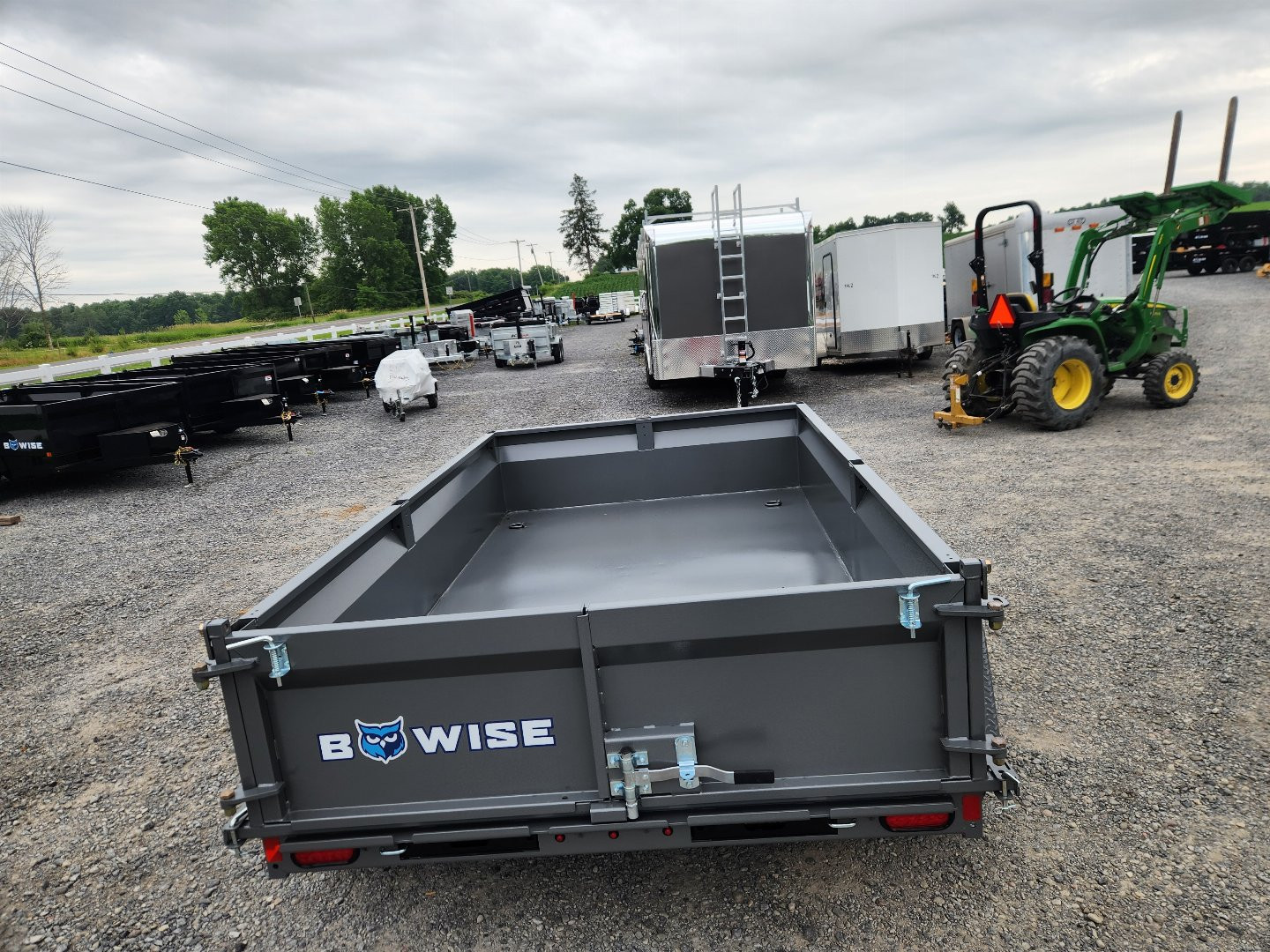 New 2026 BWISE DT10 72x10 10K Tandem Axle Dump Trailer