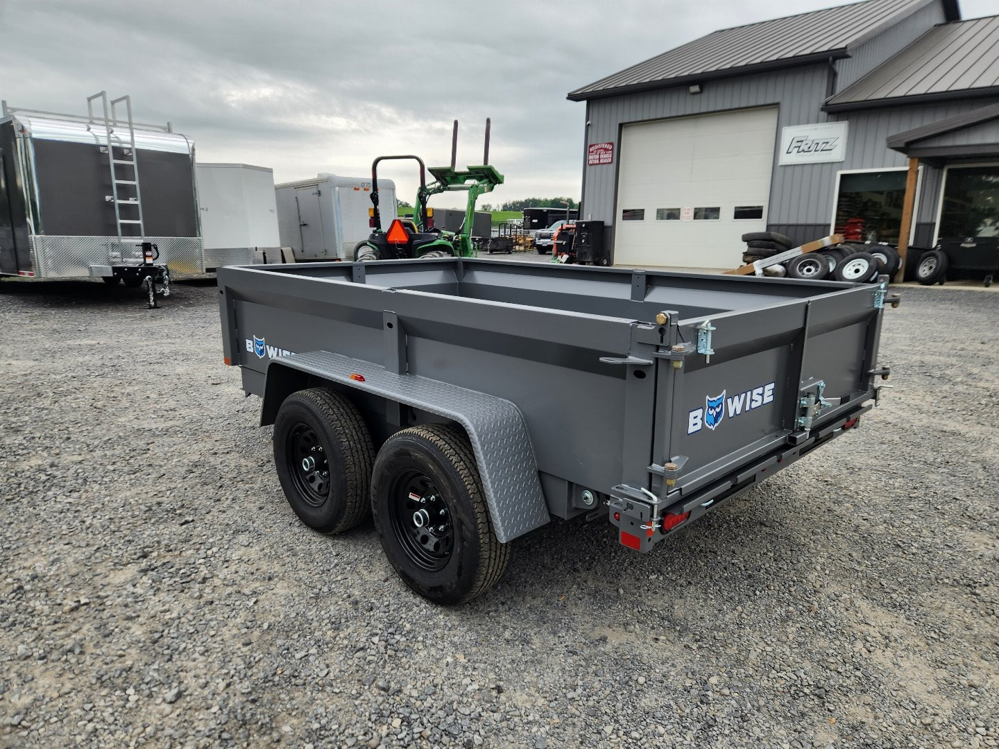 New 2026 BWISE DT10 72x10 10K Tandem Axle Dump Trailer