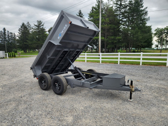 New 2026 BWISE DT10 72x10 10K Tandem Axle Dump Trailer