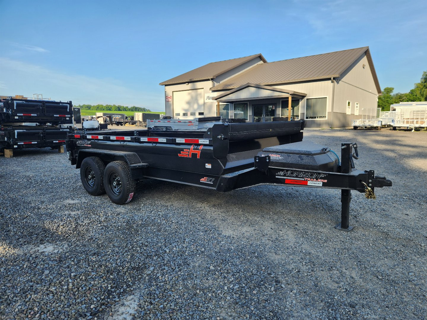 New 2025 Horizon Trailers EZ7BP Dump Trailer