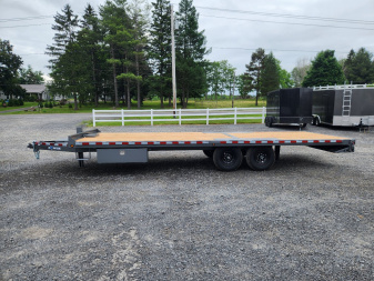 New 2026 BWISE THD15 102x24 15.4K Deckover Equipment Trailer