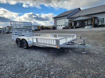 New 2025 BLACK RHINO LST716A 7' x 16' Utility Trailer