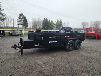 New 2026 BWISE DT14 81.5x14 14K Tandem Axle Dump Trailer