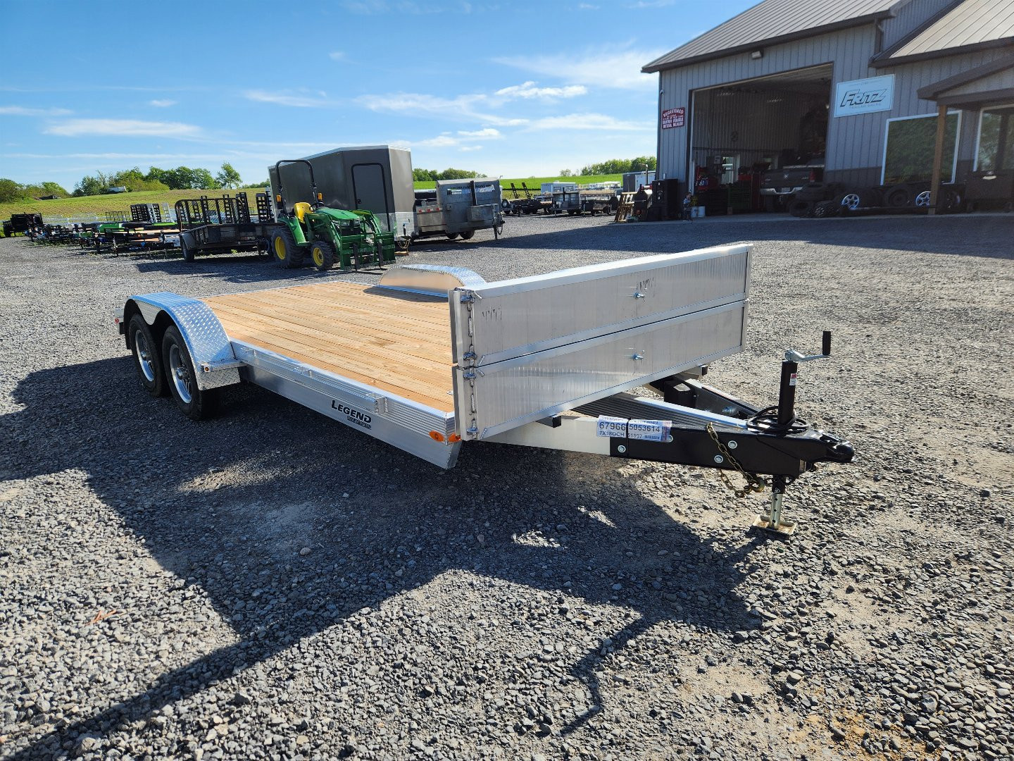 New 2025 LEGEND TRAILERS 7X18OCHTA35 Car / Racing Trailer