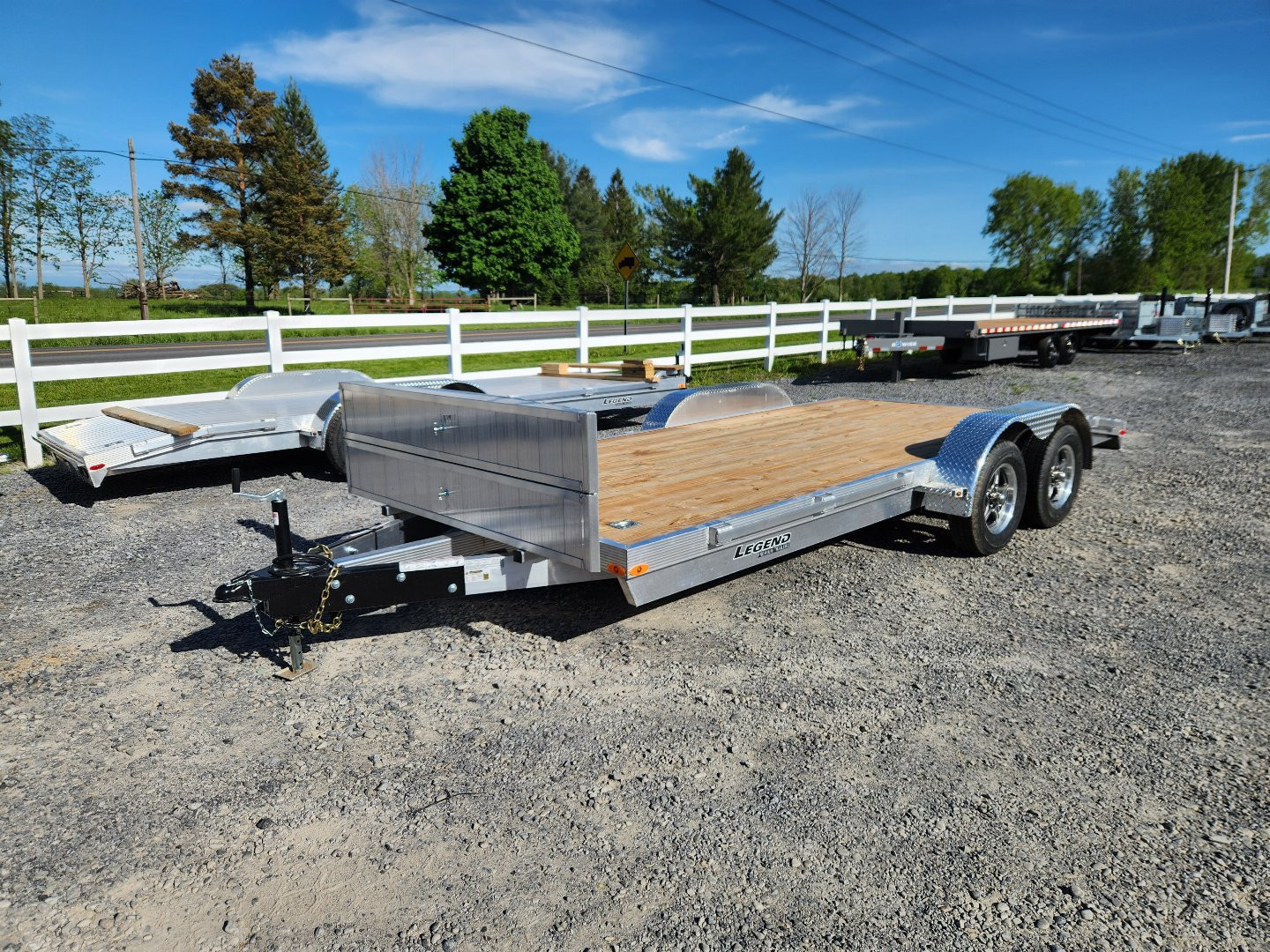 New 2025 LEGEND TRAILERS 7X18OCHTA35 Car / Racing Trailer