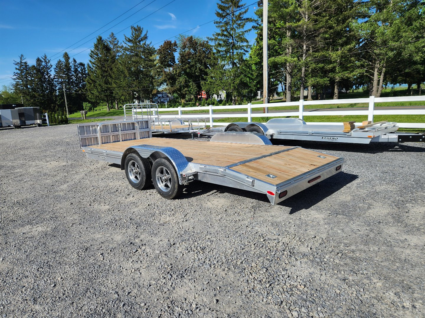 New 2025 LEGEND TRAILERS 7X18OCHTA35 Car / Racing Trailer
