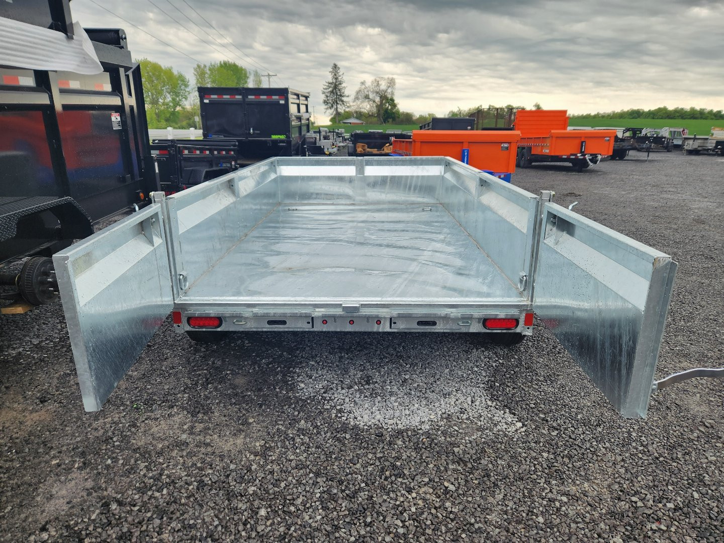 New 2025 BWISE DT7 72x10 7K Tandem Axle Dump Trailer