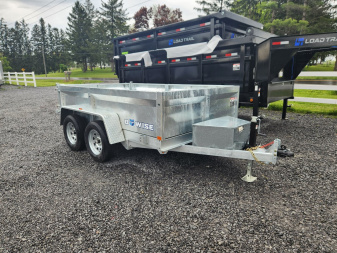 New 2025 BWISE DT7 72x10 7K Tandem Axle Dump Trailer