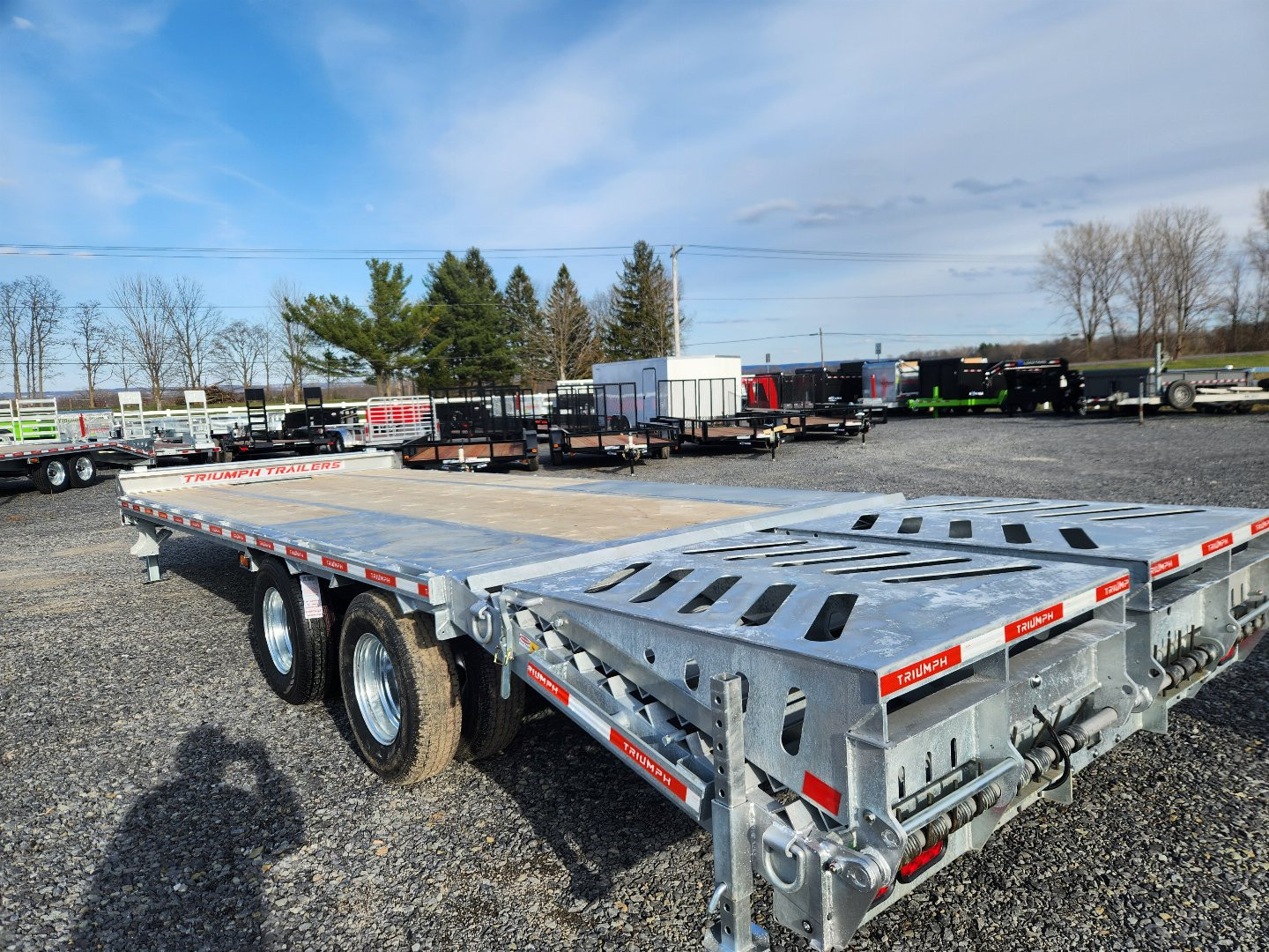 New 2025 Triumph Trailers TA102-25-TAG Equipment Trailer
