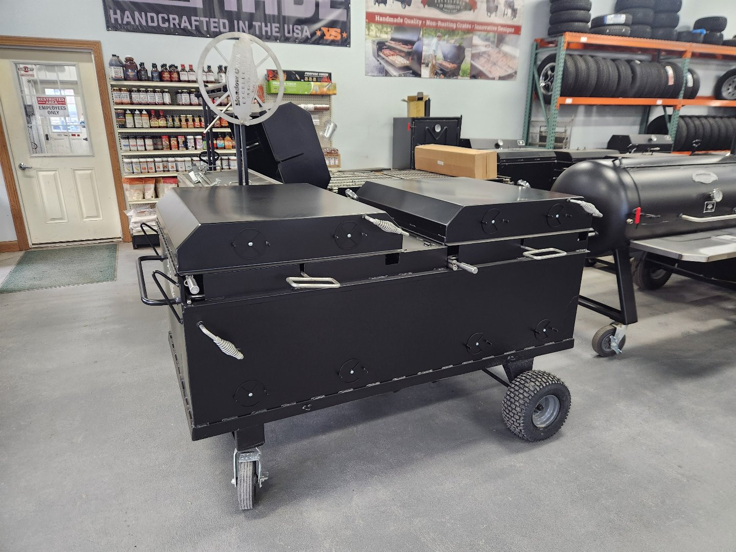 New 2024 MEADOW CREEK BBQ64P-L BBQ Trailer