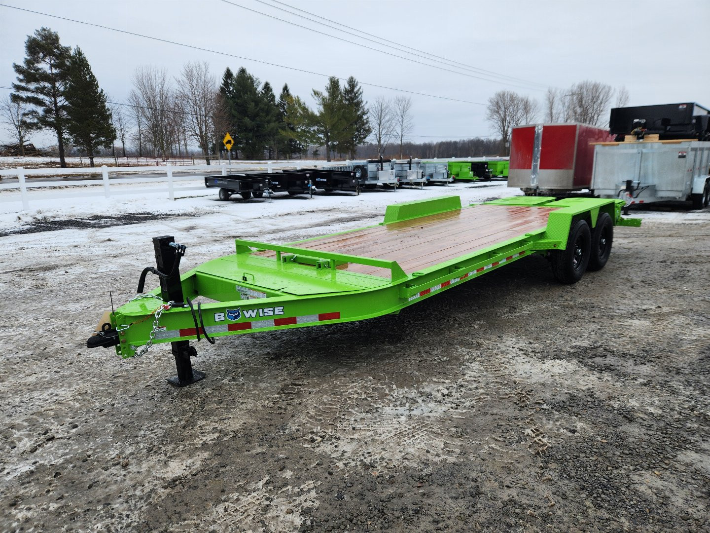 New 2025 BWISE EF20-14HD Equipment Trailer