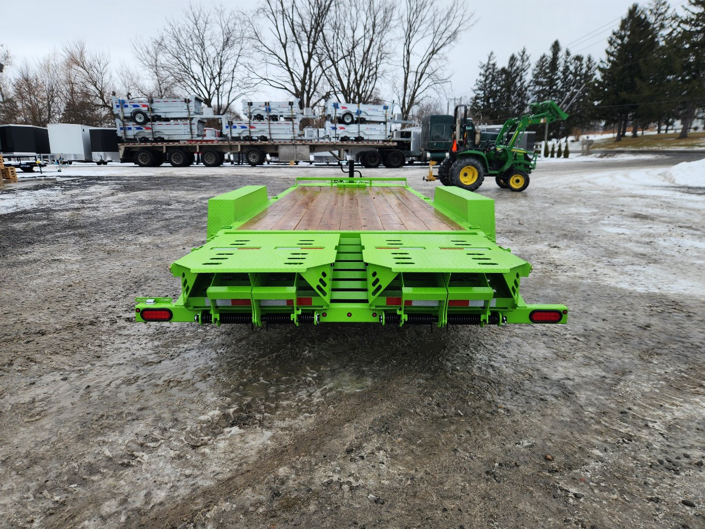 New 2025 BWISE EF20-14HD Equipment Trailer