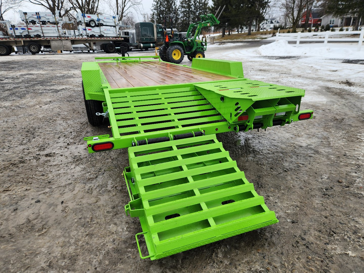 New 2025 BWISE EF20-14HD Equipment Trailer