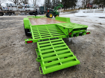 New 2025 BWISE EF20-14HD Equipment Trailer