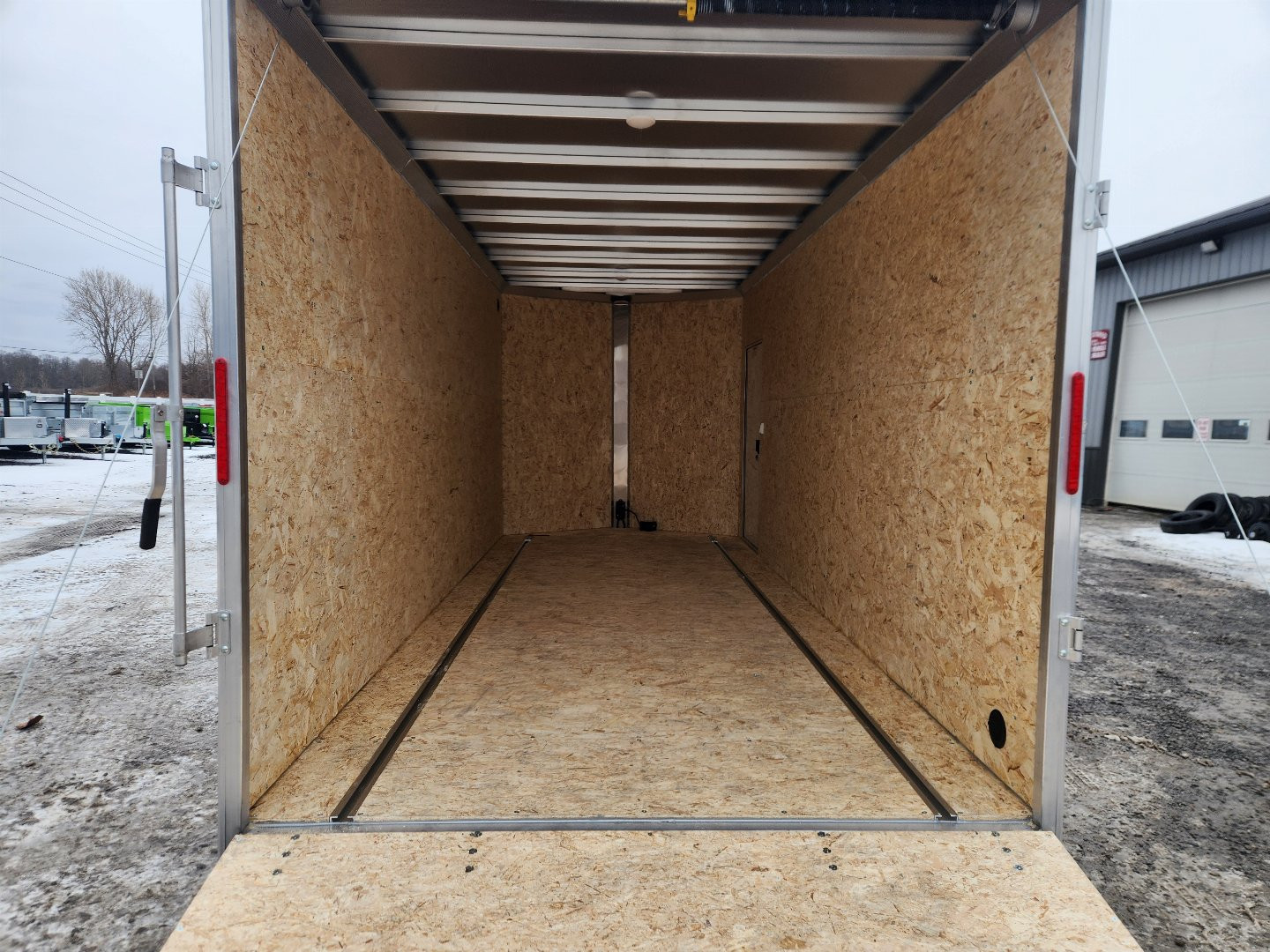 New 2025 ALCOM EZ HAULER EZEC7.4X18IF Cargo / Enclosed Trailer