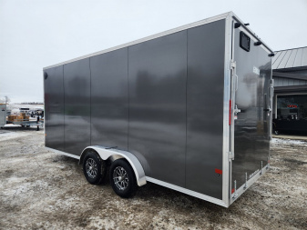 New 2025 ALCOM EZ HAULER EZEC7.4X18IF Cargo / Enclosed Trailer
