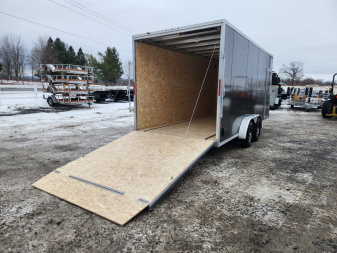 New 2025 ALCOM EZ HAULER EZEC7.4X18IF Cargo / Enclosed Trailer