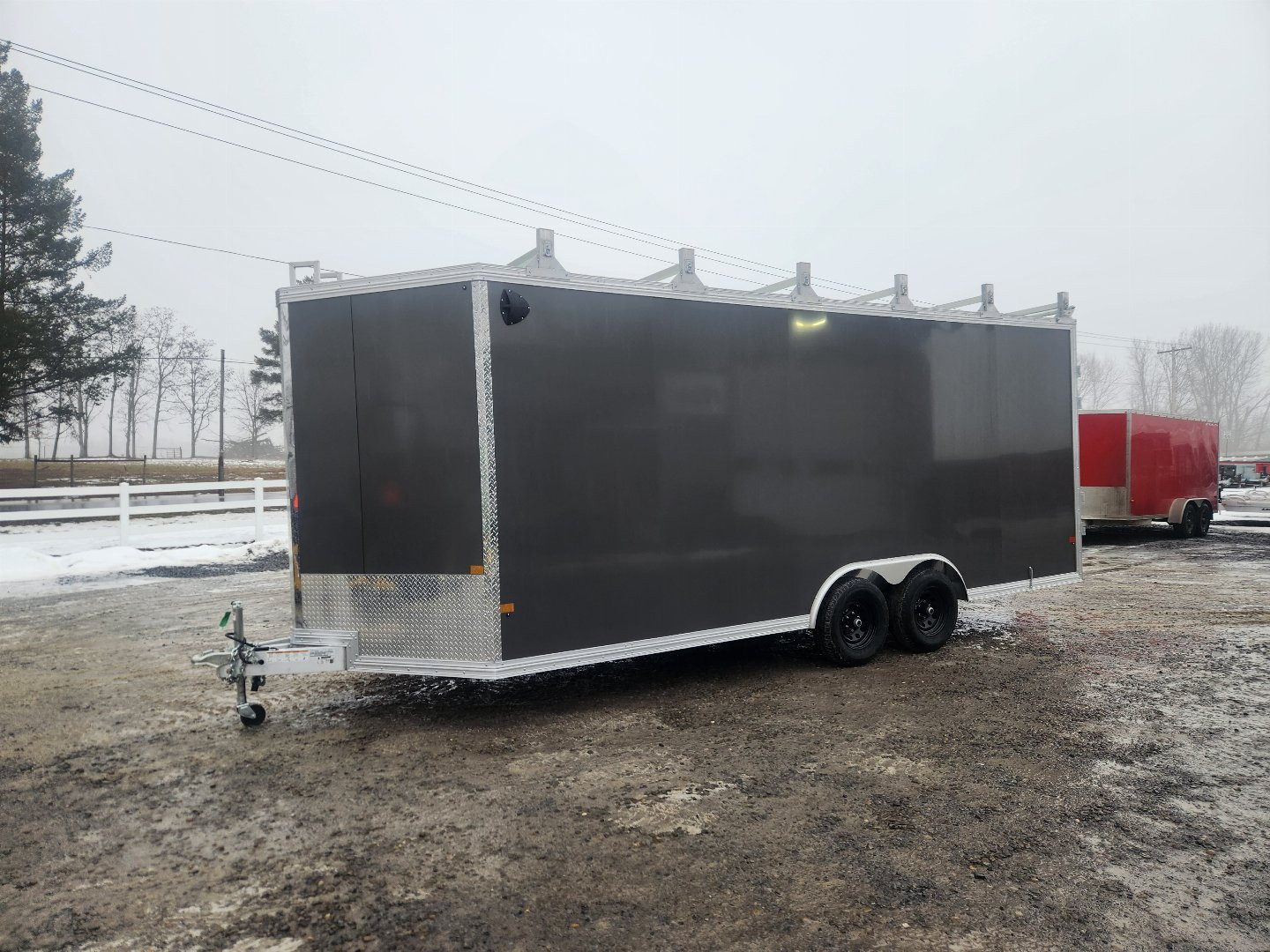 New 2025 ALCOM EZEC8.5X20UCP Cargo / Enclosed Trailer