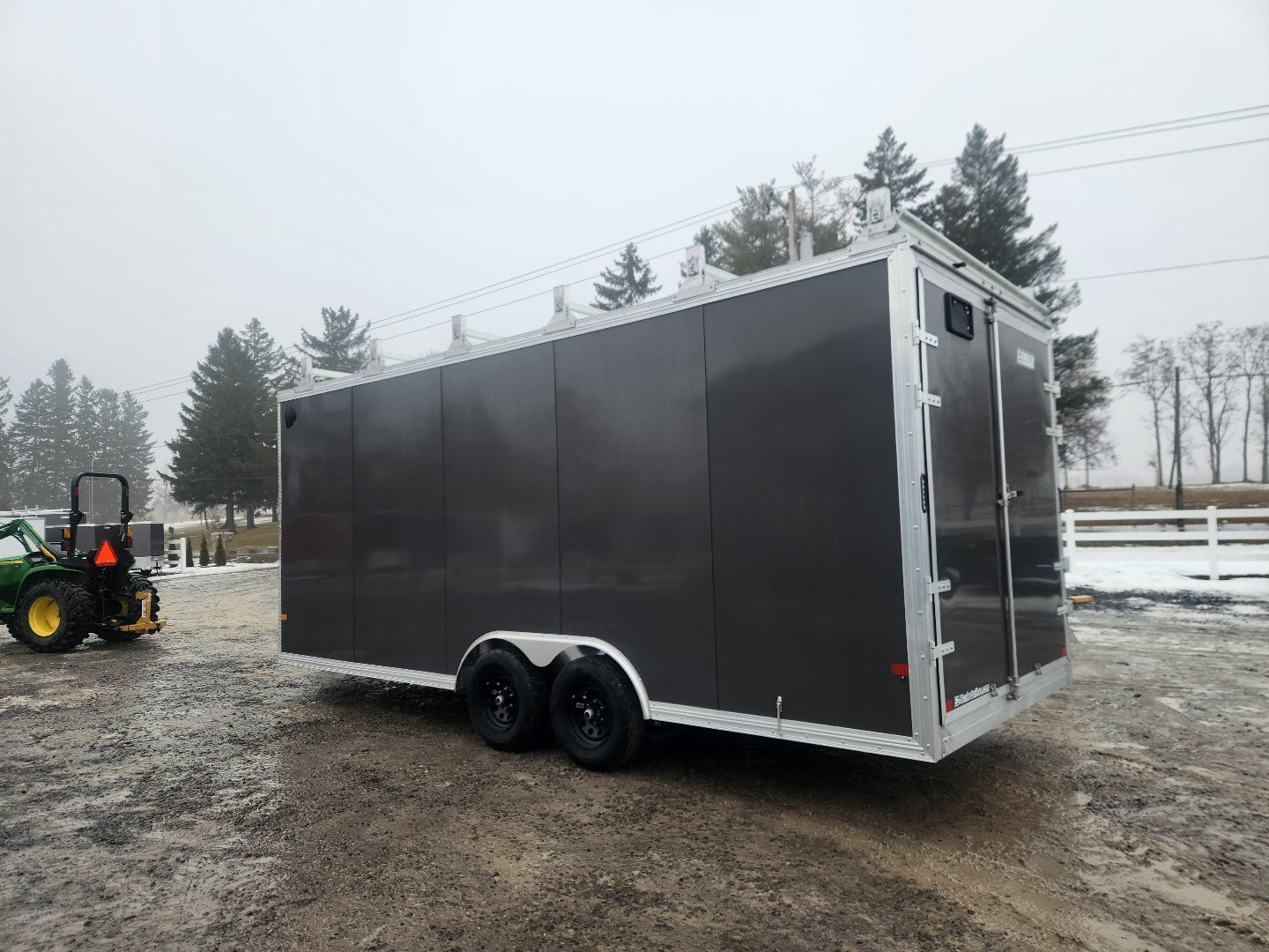 New 2025 ALCOM EZEC8.5X20UCP Cargo / Enclosed Trailer