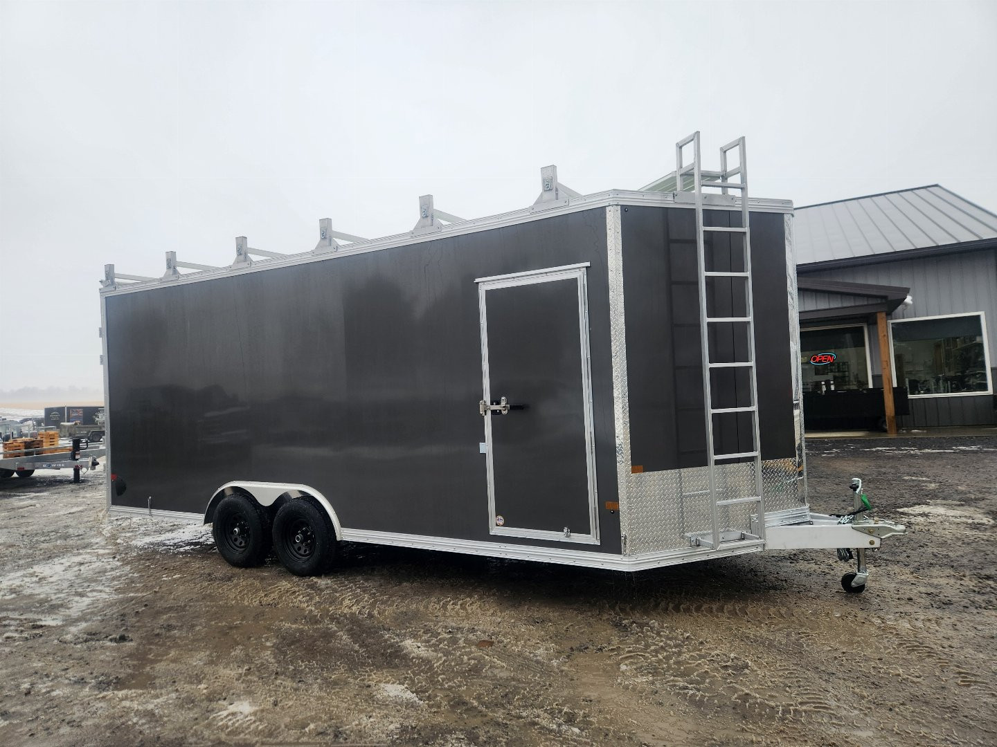 New 2025 ALCOM EZEC8.5X20UCP Cargo / Enclosed Trailer
