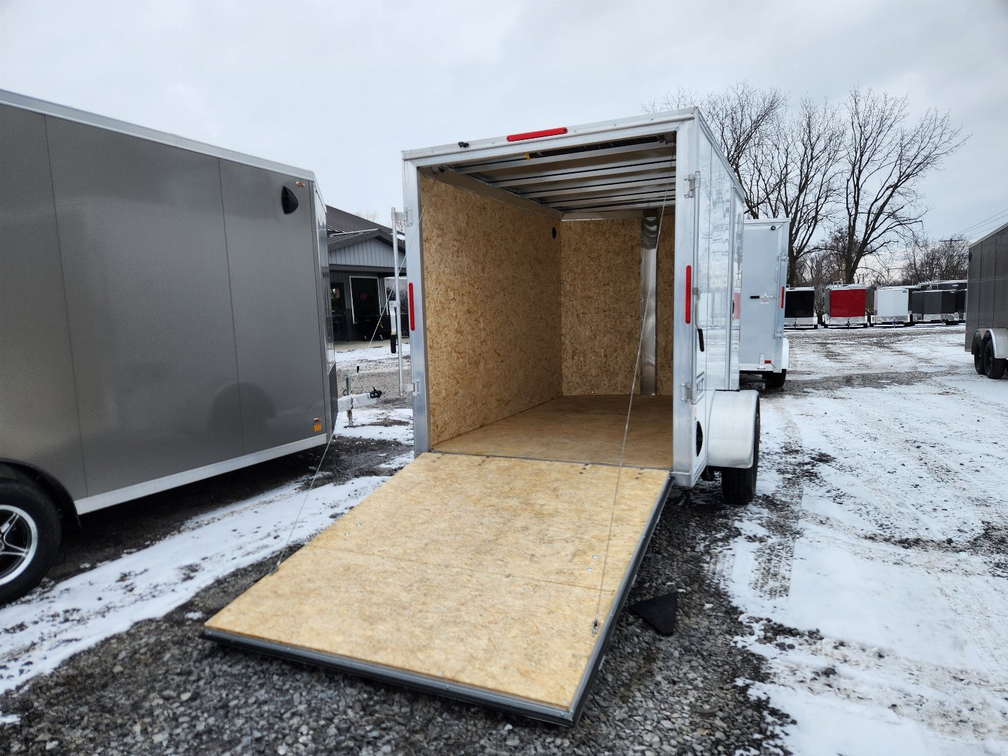 New 2025 ALCOM 6X10XLT PRO Cargo / Enclosed Trailer