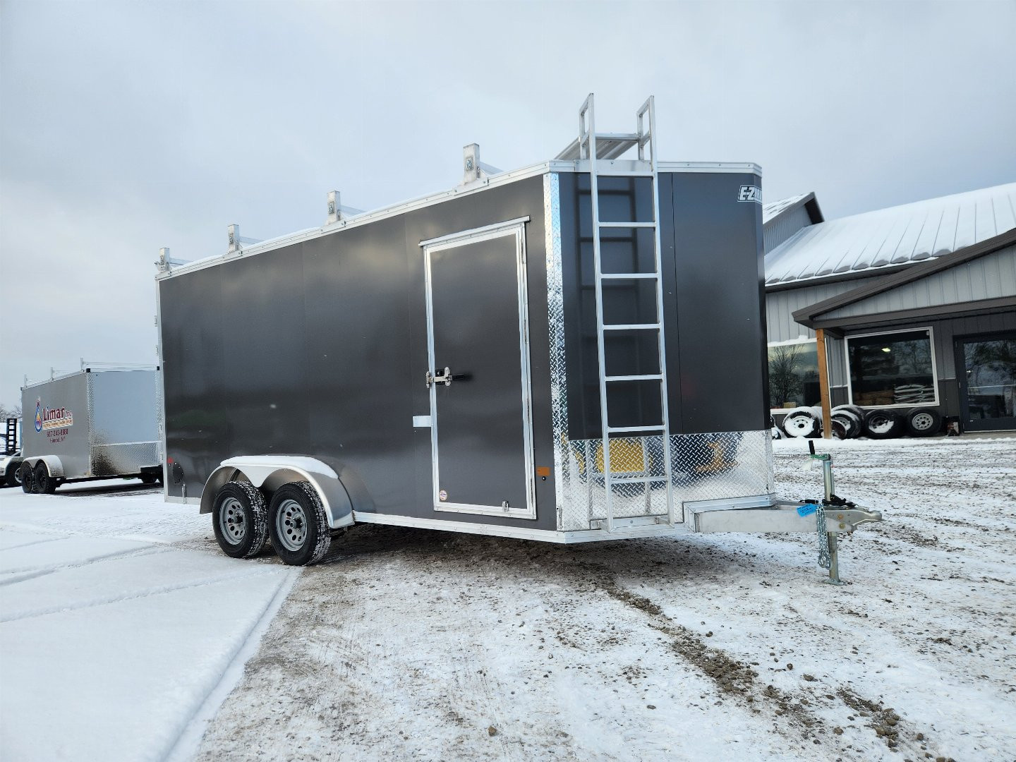 New 2025 ALCOM EZ HAULER 7X16UCP Cargo / Enclosed Trailer