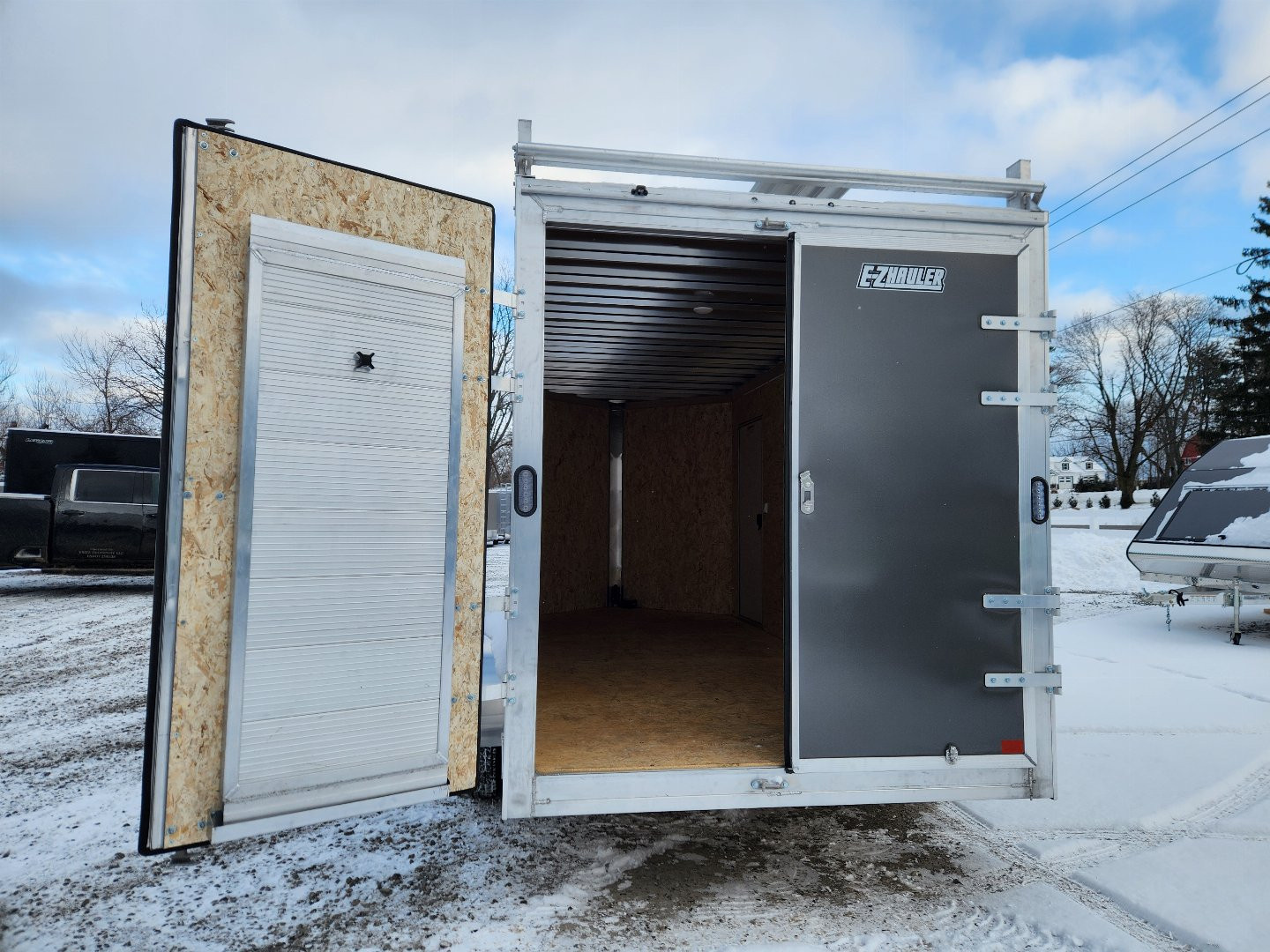 New 2025 ALCOM EZ HAULER 7X16UCP Cargo / Enclosed Trailer