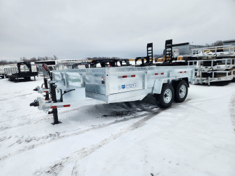 New 2025 BWISE DT14 81.5x14 14K Tandem Axle Dump Trailer