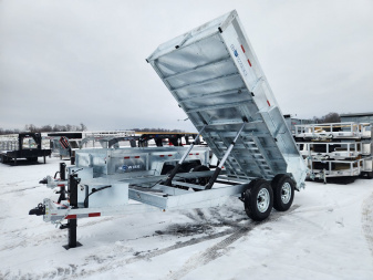 New 2025 BWISE DT14 81.5x14 14K Tandem Axle Dump Trailer