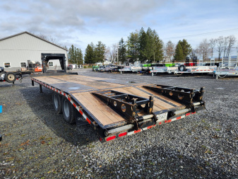 Used 2023 BWISE EDG25-23 Equipment Trailer